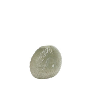Vase CONCHA grey-green