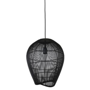 Light & Living - Hanglamp YUMI 30cm - Zwart