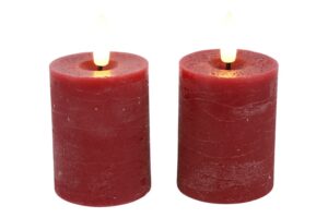 Stompkaars Ø5CM LED Lyon set van 2 rood