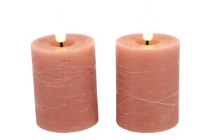 Stompkaars Ø5CM LED Lyon set van 2 roze