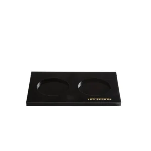 TED SPARKS - Acrylic Tray/ Handzeep + Handlotion dienblad Zwart