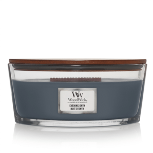 WoodWick Evening Onyx Ellipse Candle